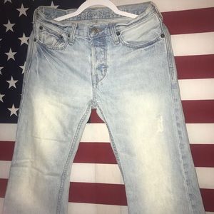 American Eagle Jeans 28 x 28 light vintage wash
